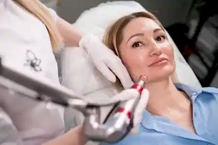 Лазерное глубокое дермальное омоложение